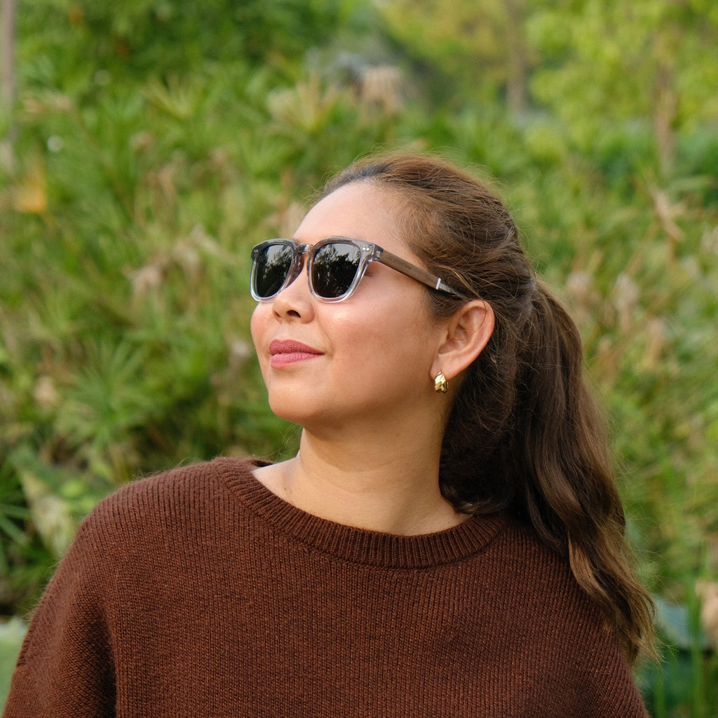 Cloudmaker - Transparent Grey Fade / Walnut & Ebony