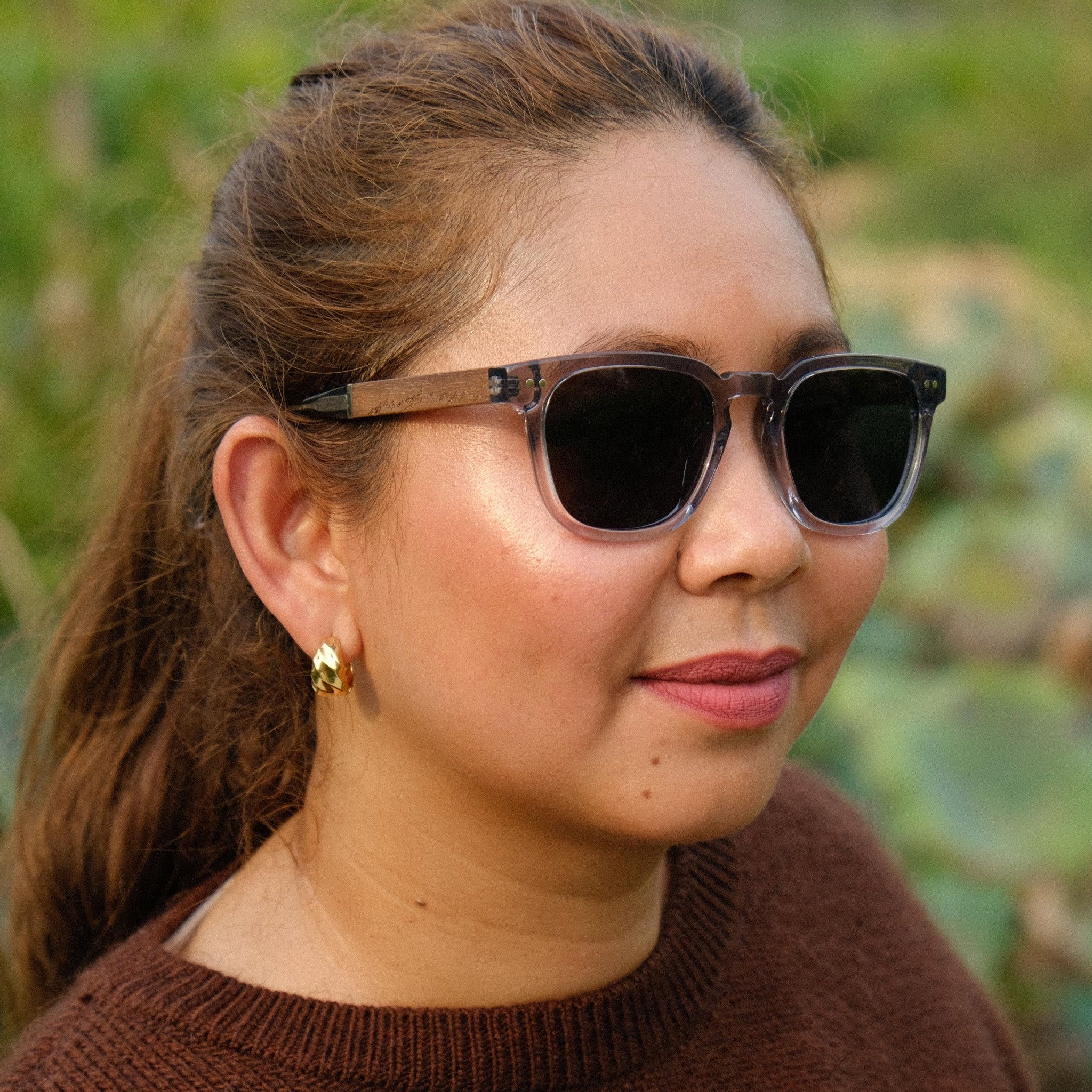 Cloudmaker - Transparent Grey Fade / Walnut & Ebony