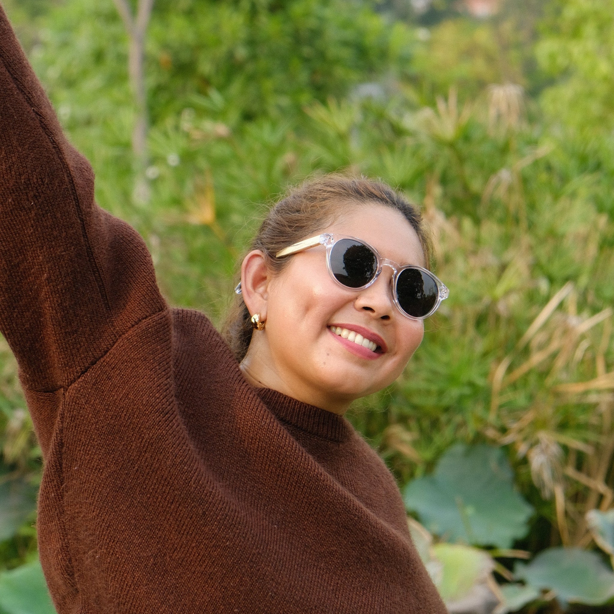 Feathertop - Clear / White Zebrawood & Maple