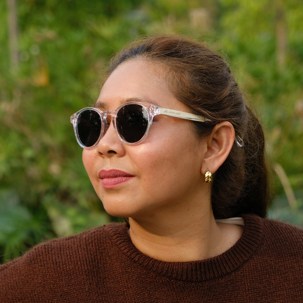 Feathertop - Clear / White Zebrawood & Maple