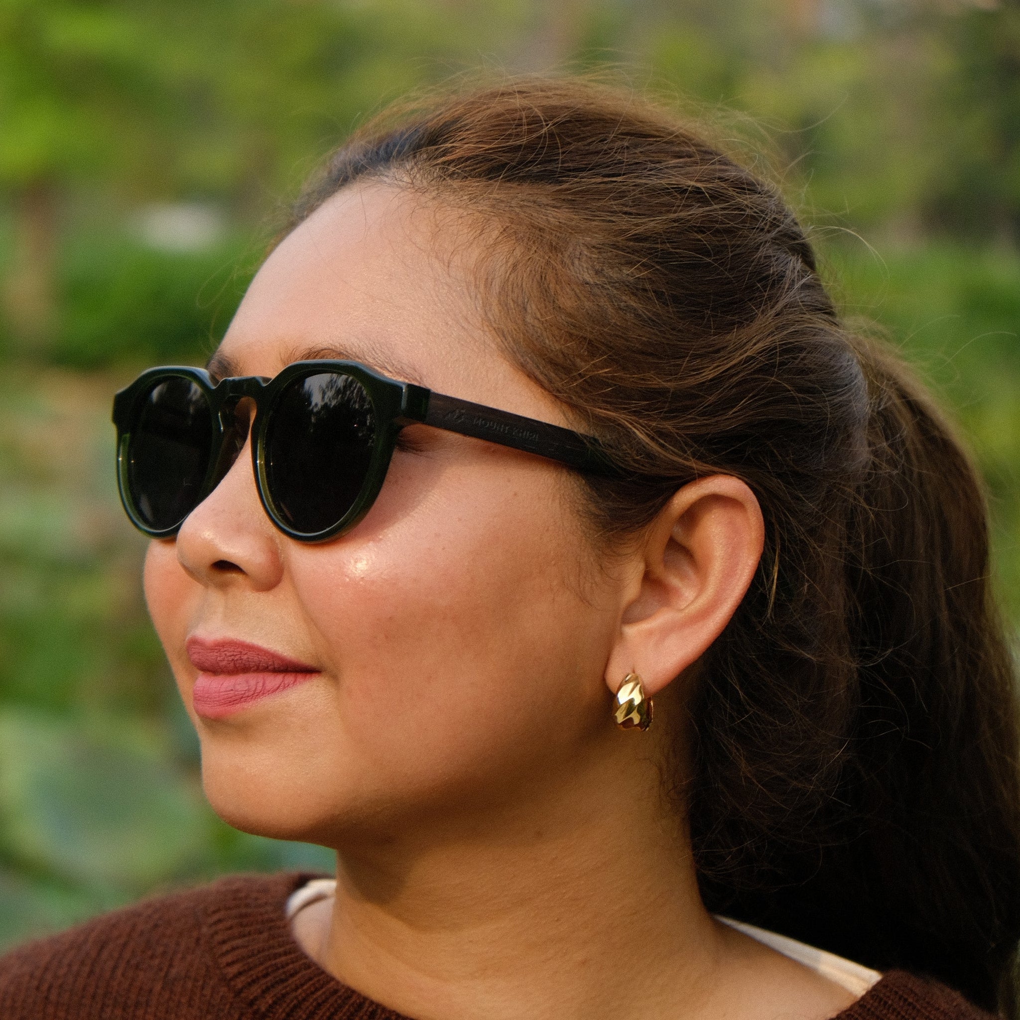 Tramper - Transparent Dark Green / Ebony & Maple