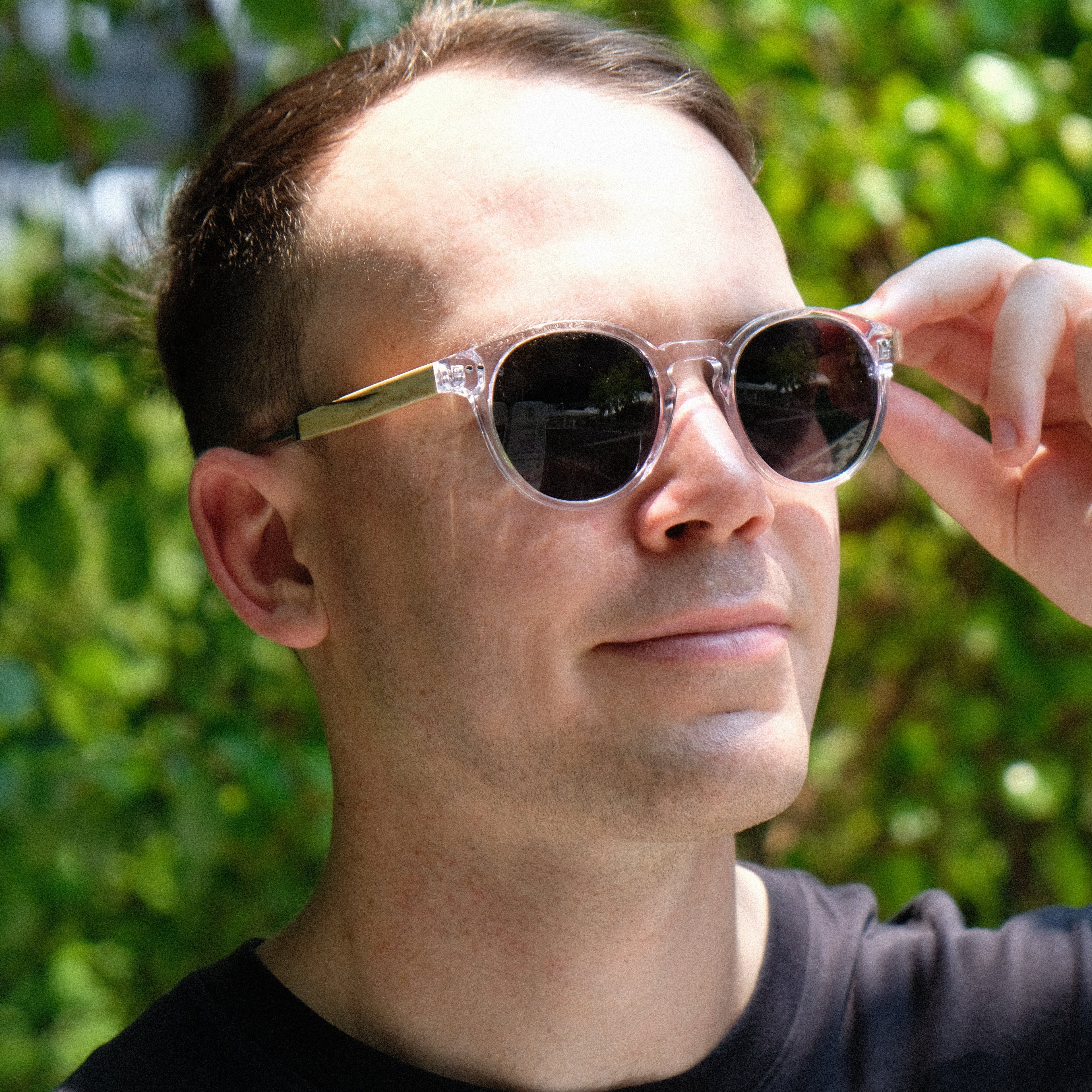 Feathertop - Clear / White Zebrawood & Maple